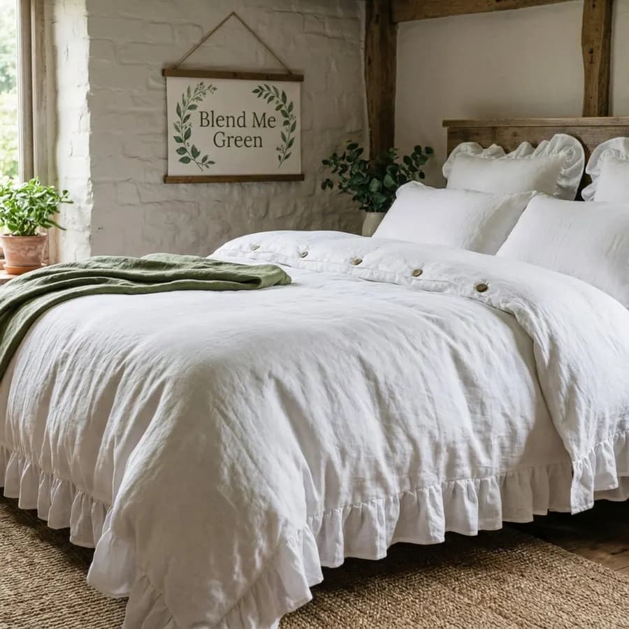 Soul Space white Duvet set