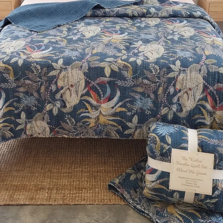 The Astra Kantha Quilt