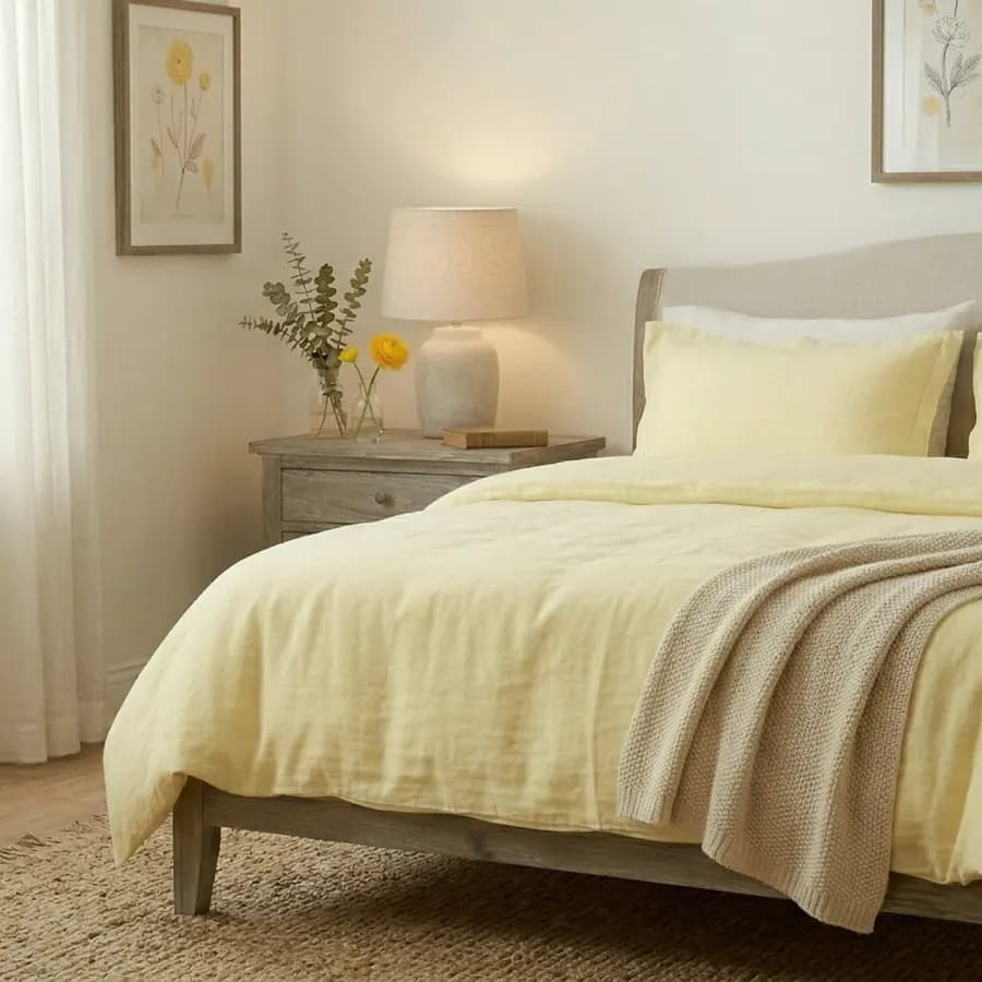 The Solar Solstice | Linen Duvet Set